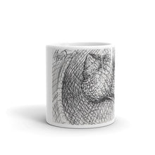 Load image into Gallery viewer, White glossy mug - HERMIT
