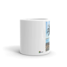 Load image into Gallery viewer, White glossy mug - ONE PALM
