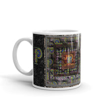 Load image into Gallery viewer, White glossy mug - PLANETSHIPS P logo
