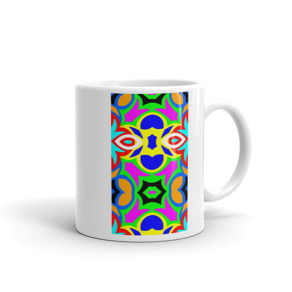White glossy mug - SQ15V1