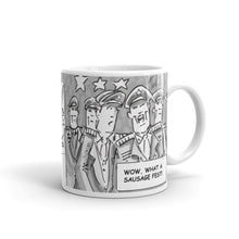 Load image into Gallery viewer, White glossy mug - Sausage Fest
