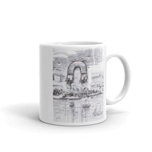 Load image into Gallery viewer, White glossy mug - alien attraction
