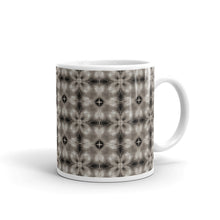 Load image into Gallery viewer, White glossy mug - WICKER FLOWER
