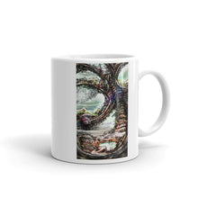 Load image into Gallery viewer, White glossy mug - Spine Tower
