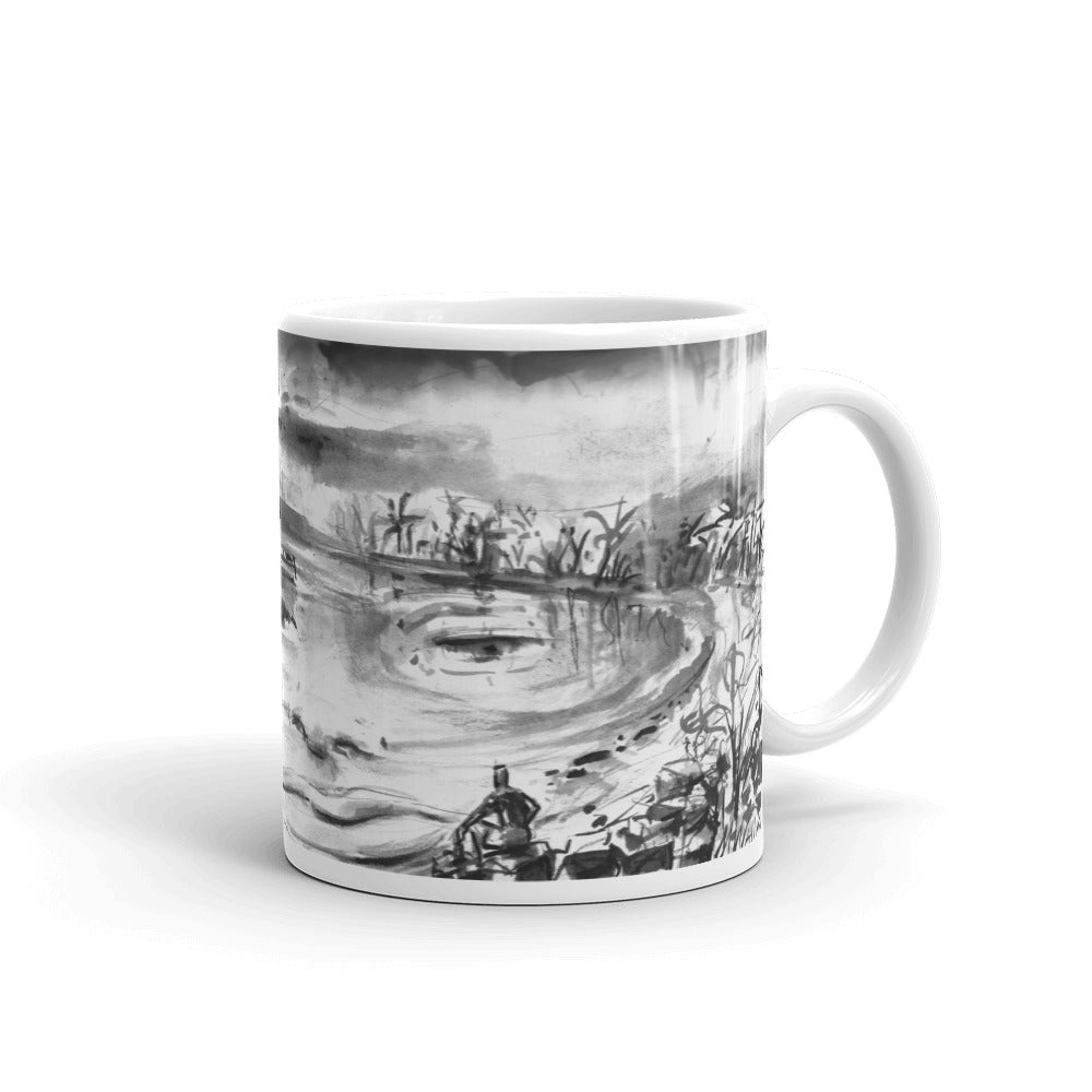 White glossy mug - WATERSPIRIT