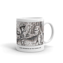 Load image into Gallery viewer, White glossy mug - CLOSE ENCOUNTER
