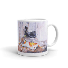 Load image into Gallery viewer, White glossy mug - CATS NAP
