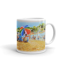 Load image into Gallery viewer, White glossy mug - Beach Umbrella
