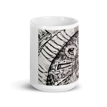 Load image into Gallery viewer, White glossy mug - STAIR DOWN DOORS
