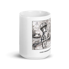 Load image into Gallery viewer, White glossy mug - CLOSE ENCOUNTER

