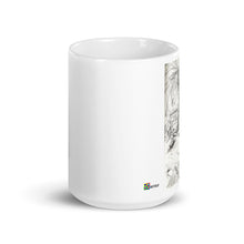 Load image into Gallery viewer, White glossy mug - PALM ON THE ROCKS
