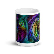 Load image into Gallery viewer, White glossy mug - GALACTIC APPLE
