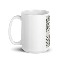 Load image into Gallery viewer, White glossy mug - STAIR DOWN DOORS
