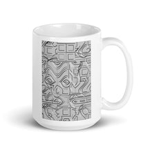Load image into Gallery viewer, White glossy mug - SQMIXPANELS- GRY
