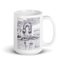 Load image into Gallery viewer, White glossy mug - alien attraction
