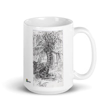 Load image into Gallery viewer, White glossy mug - MESSY PALM
