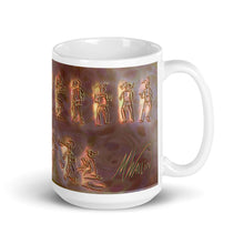 Load image into Gallery viewer, White glossy mug -DANCEONCOPPER
