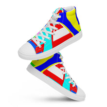 Load image into Gallery viewer, Women’s high top canvas shoes - SQA13-V1
