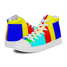 Load image into Gallery viewer, Women’s high top canvas shoes - SQA1-S1
